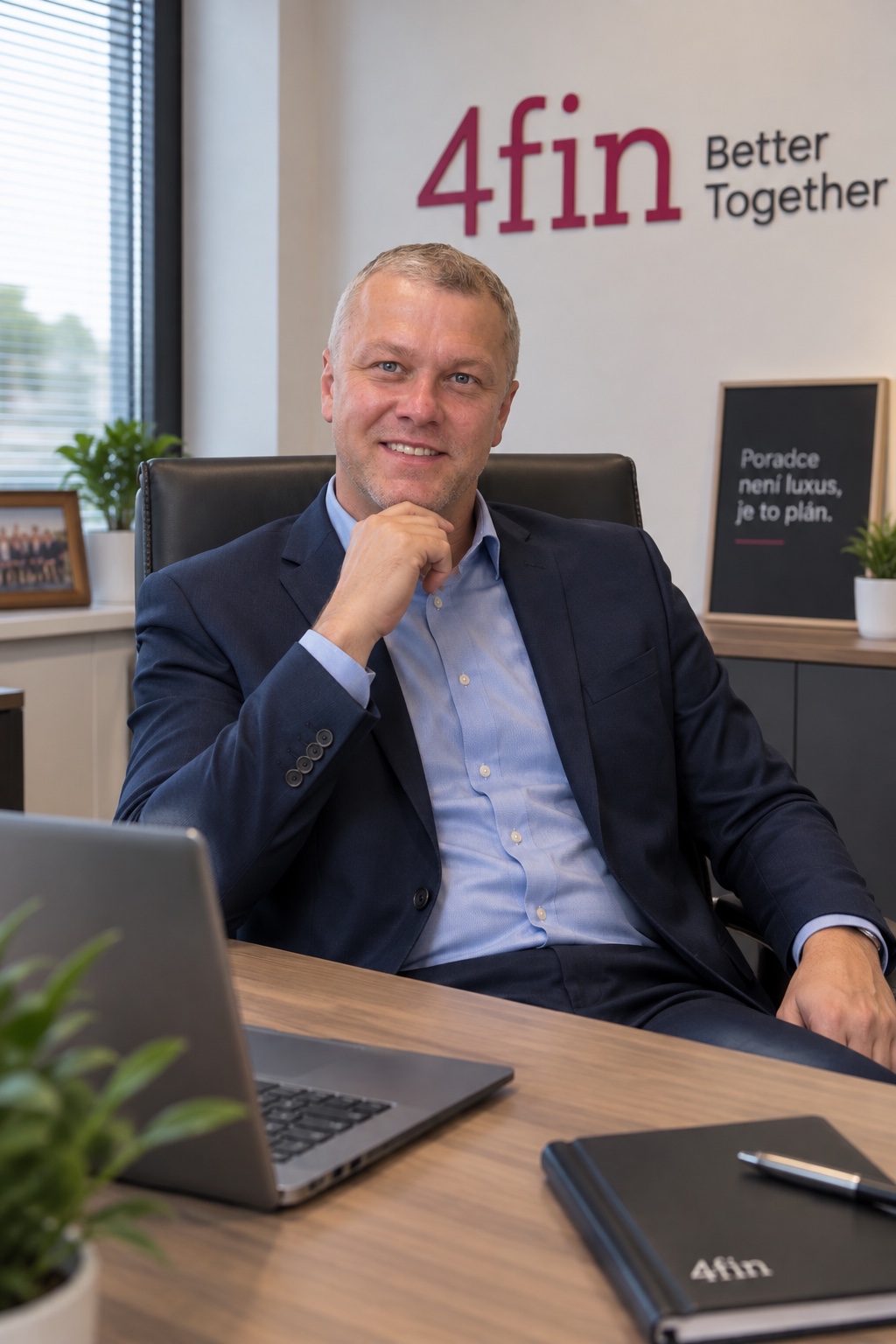 David Fojtík v kanceláři